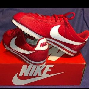 SOLD Nike Cortez OG Red and White